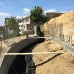 Infinity Pool rebar installation