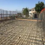 Infinity Pool rebar installation